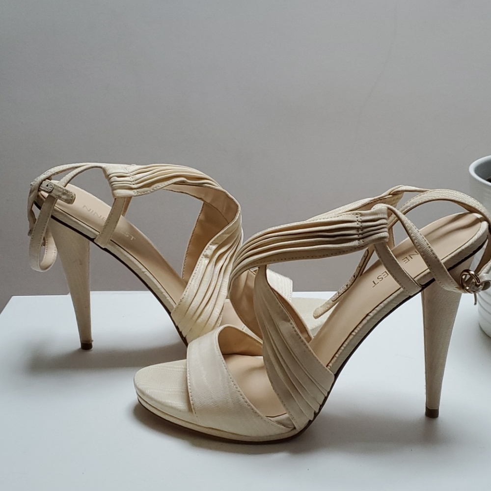 Ivory 4.5 inch heels